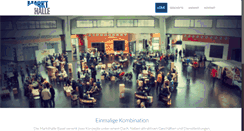 Desktop Screenshot of markthalle-basel.ch
